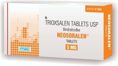 Trioxsalen Tablets Usp 5 Mg