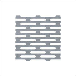 Staggered Round - Slot Hole Perforated Sheets