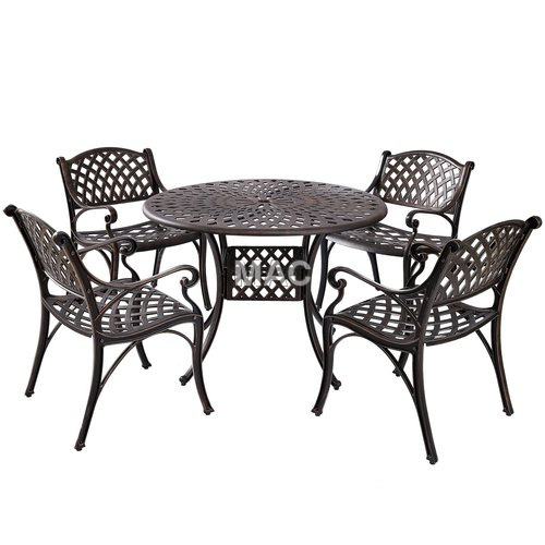 Garden Metal Table  And Chair Set