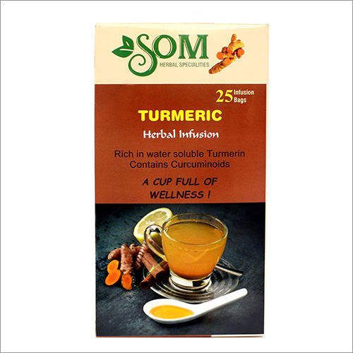 Herbal Turmeric Infusion Tea Blood Circulation