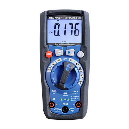 Metravi PRO 12B Digital TRMS Multimeter with Bluetooth