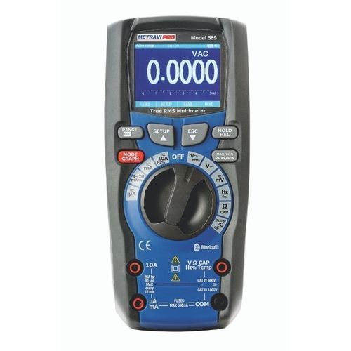 Metravi PRO 589 Digital TRMS Multimeter with Bluetooth