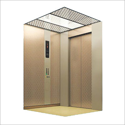 Copper Finish Designer Lift Cabin