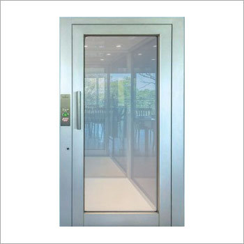 S S Frame Glass Elevator Door