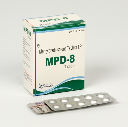 Methylprednisolone-8 Tablet By JOHNLEE PHARMACEUTICALS PVT. LTD.