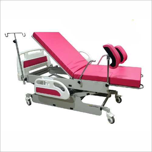 Grey & Pink Gynaecology Birthing Bed