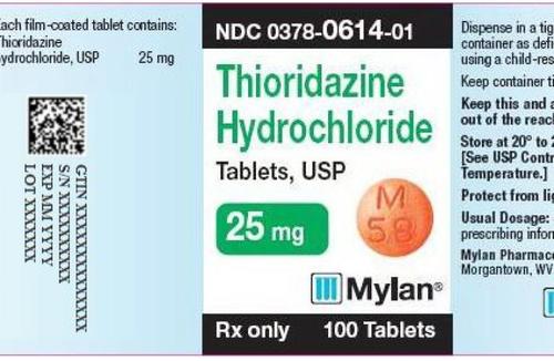Thioridazine Hcl Tablets