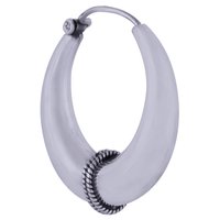 PLAIN 925 STERLING SOLID SILVER BALI EARRINGS
