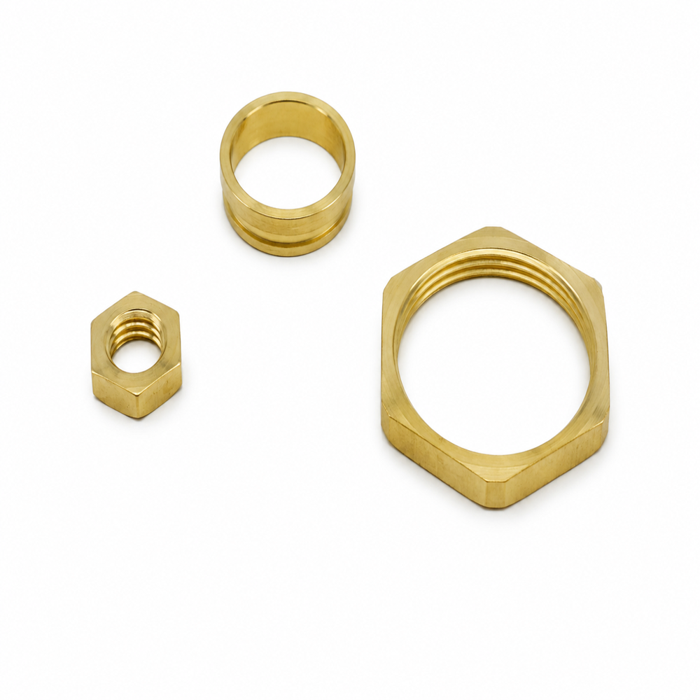 Brass Hexagonal Nuts