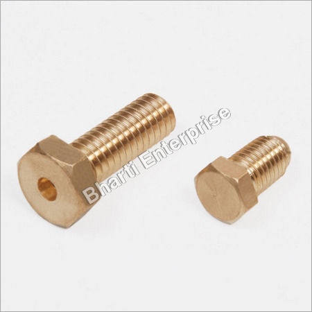 M6 Brass Bolts - Color: Silver