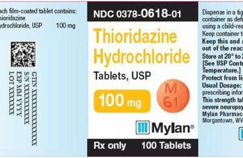 Thioridazine Hcl Tablets