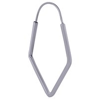 HOOPS PLAIN 925 STERLING SOLID SILVER EARRINGS