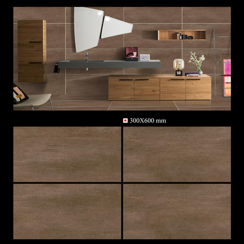Brown Matt Vitrified Tile