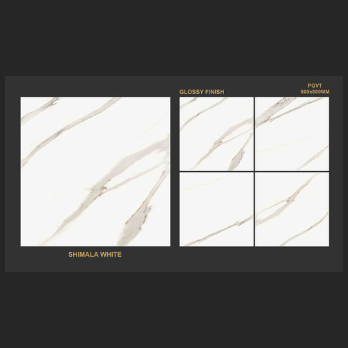 Shimla White- Glossy Finish
