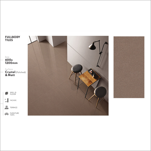 Caramel Full Body Vitrified Tile