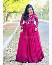 Embroidered Anarkali Gown Collection