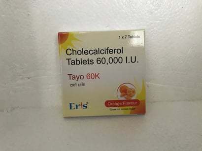 Cholecalciferol Tablets 60,000 I.U. Specific Drug