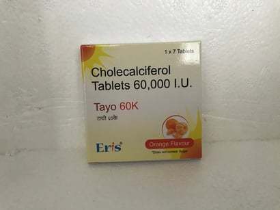 Cholecalciferol Tablets 60,000 I.u.