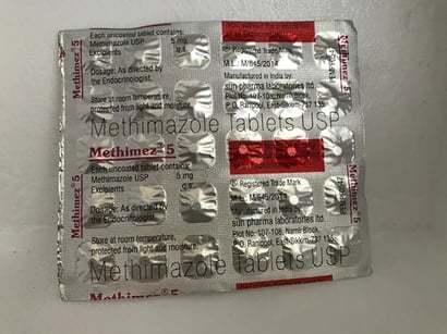 Methimazole Tablets Usp