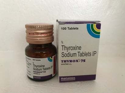 Thyroxine Sodium Tablets Ip 75 Mg