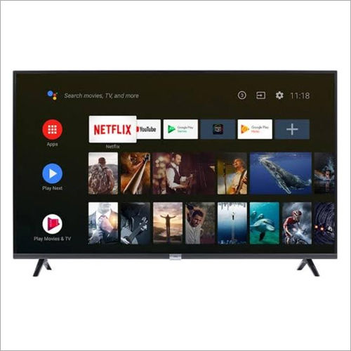 Black 32 Inch Smart 512Mb Ram 4 Gb Storage Led Tv