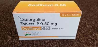 Cabergoline Tablets Ip 0.50mg