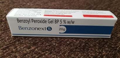 Benzoyl Peroxide Gel Bp 5% W/w