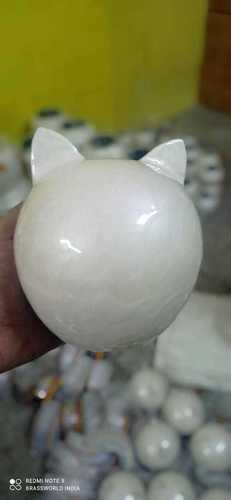 CAT FACED WHITECREMATION URN FUNERAL SUPPLIES