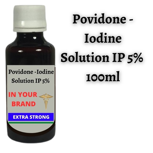Third Party Manufacturing Povidone Iodine Solution IP 5%