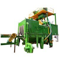 Roller Conveyor Bar Shot Blasting Machine