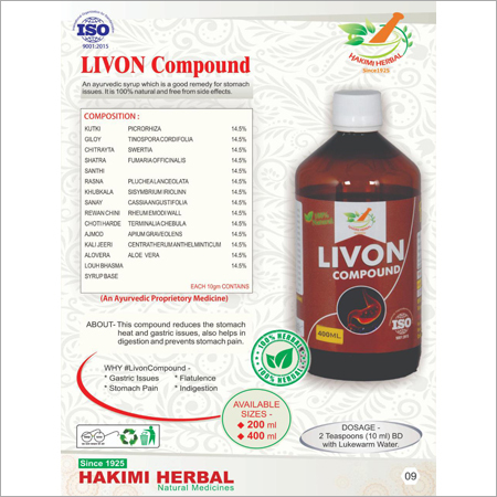 Ayurvedic Livon Compound(Tonic)