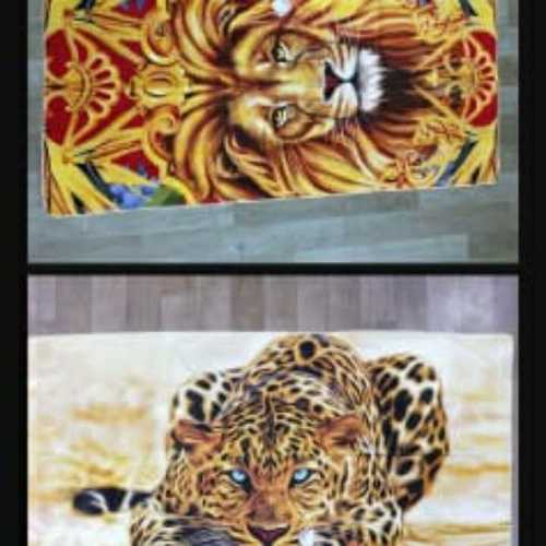 Tiger print towel By HARI HANDLOOM HOUSE