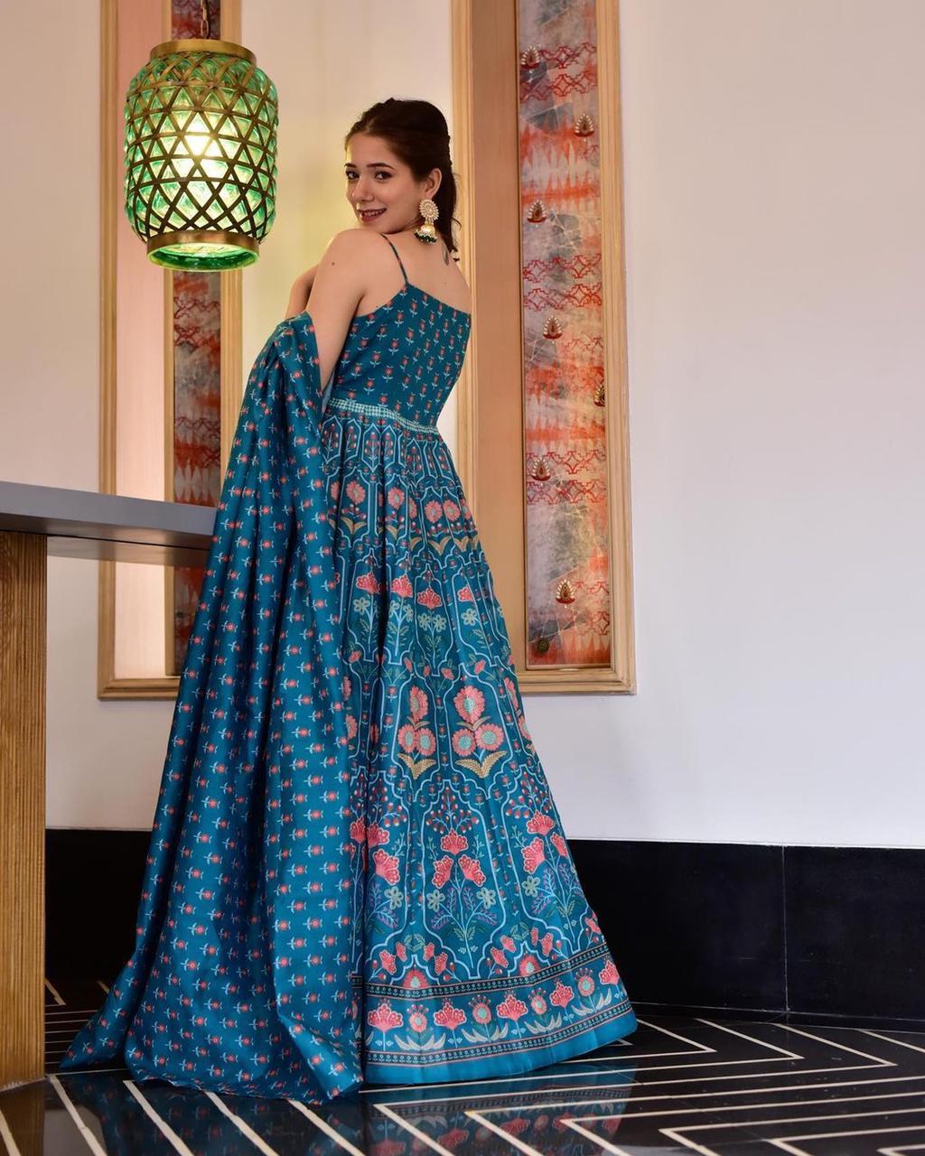 Printed Anarkali Gown Collection