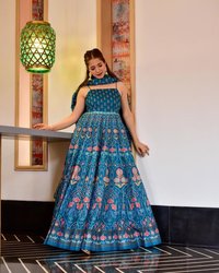 Printed Anarkali Gown Collection