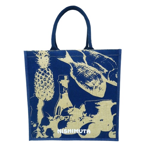 PP Laminated Jute Bag With Padded Rope Handle
