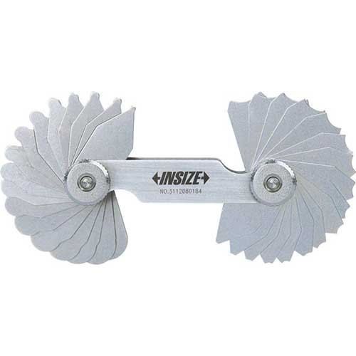 Insize Range 7.5-15 mm Radius Gauge 4801-16