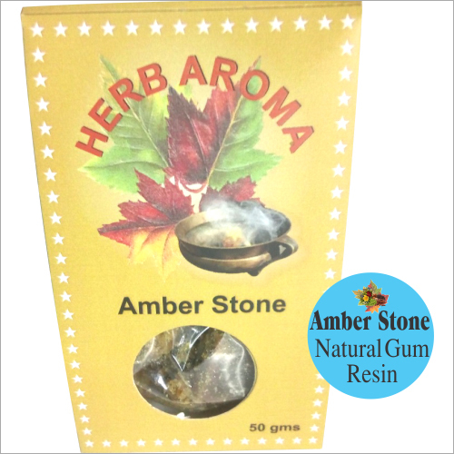 50gm Amber Stone Gum Resin