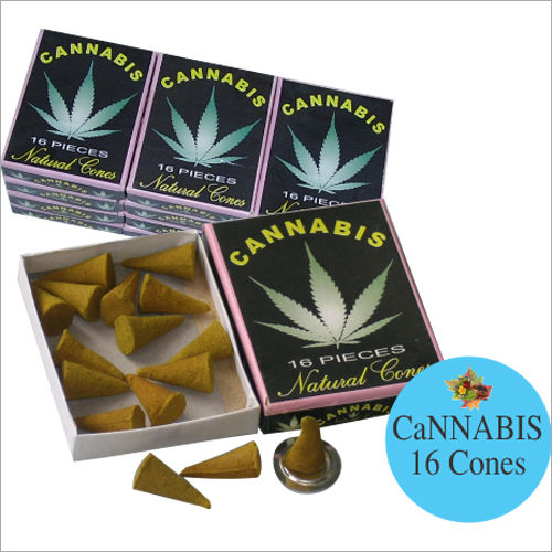 Cannabis 16 Incense Cone