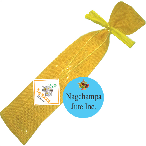Nagchampa Incense Sticks In Jute Pouch By PRAMUKH INNOVATIONS