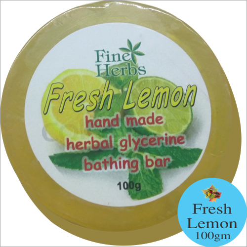 100gm Fresh Lemon Handmade Bath Soap