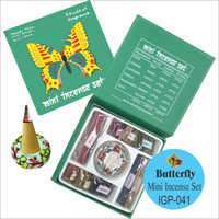 IGP-041 Butterfly Mini Incense Stick With Burner Set