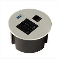 Table Cable Pop Up Round Connector