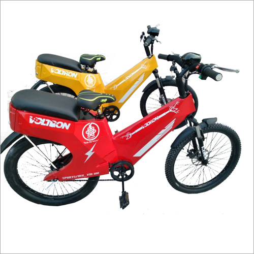 Electric Cycle With Mid Drive Motor