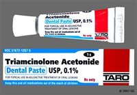 Triamcinolone Acetonide Oral Paste