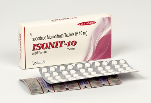 Diluted Isosorbide Mononitrate IP 10 MG