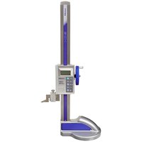 Digital Height Gauge - 0-450mm Range, Built-in Absolute Encoder, Smooth Slider Wheel, Carbide-tipped Scriber, Spc Data Output