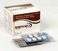Glimepiride 2 MG + Metformin IP 500 MG +Pioglitazone Hcl IP 15 MG