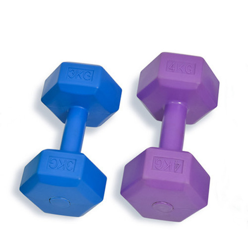 Eco-friendly Material No-toxic Dumbbell Bodybuilding Exercise Hex Concrete Dumbbell By QINGDAO EAST OUTDOOR PRODUCT CO., LTD.