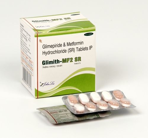 Glimepiride 2 MG +Metformin IP 500 MG