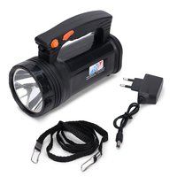 REALBUY LED Search Light 5W with Lithium Battery (Range up to 400 meters) - Rechargeable